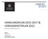 HANDLINGSPLAN 2015 2017 & VERKSAMHETSPLAN 2015