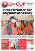 Peter brinner för ungdomsishockey