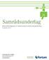 Samrådsunderlag Markkabelförläggning och vattenverksamhet Beckomberga-Bredäng 9 januari 2015