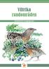 Viltrika randområden. Skötselråd för övergångszoner