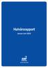 Halvårsrapport. Januari-Juni 2003. Lite mer att leva för