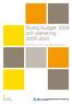 Slutlig budget 2008 och planering 2009-2010