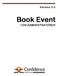 Version 3.3. Book Event FÖR ADMINISTRATÖRER