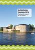 Avfallsfolder Vaxholm 2014. Nyttig information för hushållet