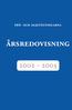 Adresser... 29. 2 Årsredovisning 2002/2003 Sveriges Frö- och Oljeväxtodlare