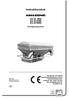 Instruktionsbok ZA-M 900 ZA-M 1200 ZA-M 1500. Konstgödselspridare