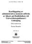 Kartläggning av administrativa moment utförda av läkare på Hudkliniken vid Universitetssjukhuset i Linköping