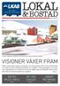Så här ser visionsplanen och ritningen för ett framtida Luossavaara ut med Luossabacken i bakgrunden. Visioner växer fram