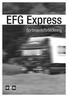 EFG Express. Sortimentsförteckning