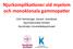 Njurkomplika,oner vid myelom och monoklonala gammopa,er. Olof Heimbürger, docent, överläkare Njurmedicinska kliniken Karolinska Universitetssjukhuset