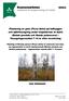 Examensarbeten 2008:2 Institutionen för skogens ekologi och skötsel