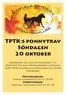 TPTK:s ponnytrav Söndagen 20 oktober