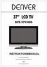 37 LCD TV DFT-3719HD