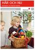HÄR OCH NU. Helsingfors och Nylands distrikt. Informationsblad 5/2015. Hanna Linnakko