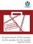 OFFENTLIG INFORMATION. A government of the people, by the people, for the people - ABRAHAM LINCOLN