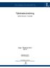 EXAMENSARBETE. Tjälskadeutredning. BD545 Storsund - Korsträsk. Inger Broberg Kemi 2014. Högskoleexamen Samhällsbyggnad