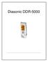 DIASONIC DDR-5000 MANUAL