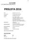 PRISLISTA 2016 GRILLUTRUSTNING 1/6. Samtliga priser är exkl. moms. Priser: Leveransvillkor: Fritt fabrik enligt Incoterms 2010.