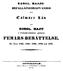 Kongl. Maj:ts befallningshafvandes femårsberättelse för åren... Stockholm, 1823-1857. Täckningsår: 1817/1821-1851/55.