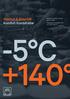 Stayhot & Staychill Komfort Kombihällar. Värme och kyla i en och samma häll! Temperatur variabel från -5 C till +140 C. -5 C