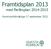 Framtidsplan 2013. med flerårsplan 2014-2015