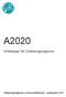 A2020. Avfallsplan för Göteborgsregionen