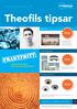 Theofils tipsar NYHET NYHET NYHET ORDER ÖVER 3000:SKICKAR VI FRAKTFRITT! Belysning. Kopplingsbeslag. Kabelgenomföring