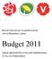 MÅLSÄTTNINGAR OCH VILJEINRIKTNINGAR FÖR DE RÖDGRÖNA I LERUM. Budget 2011 LERUM BEHÖVER EN NY POLITISK FÄRDRIKTNING. VI VILL HA FÖRÄNDRING!