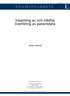 EXAMENSARBETE. Insamling av och trådlös överföring av patientdata