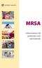 MRSA. Information till patienter och närstående