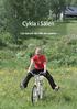 Cykla i Sälen. Lite tips och råd inför din cykeltur