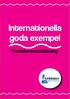 Internationella goda exempel. Funktionsnedsättning