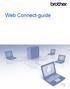 Web Connect-guide. Version A SWE