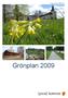 Grönplan 2009. Tyresö kommun 2009-04-16