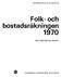 Folk- och bostadsräkningarna 1860-1990