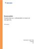Examensarbete: Postpartum depression en litteraturstudie över kvinnors och mäns upplevelser. Sofie Lipponen. Examensarbete / Degree Thesis VÅ06/SH06