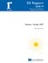 SSI Rapport 2008:19. Solvanor i Sverige 2007. Richard Bränström. Rapport från Statens strålskyddsinstitut tillgänglig i sin helhet via www.ssi.