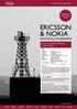 & NOKIA. Ericsson & Nokia Autocall Plus/Minus Ej kapitalskyddad. Utbetalande och ackumulerande kupong. Strukturerade placeringsprodukter