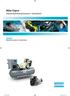 Atlas Copco Industrikolvkompressorer i aluminium