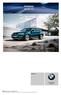 Price List Prislista BMW 7-Series BMW X6