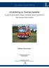 EXAMENSARBETE. Utvärdering av Scanias basbilar. En studie för Scania Special Vehicles, Laxå Special Vehicles, Sala Brand och