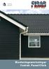 Jan 2013 2.620 SE. Monteringsanvisningar Cedral Panel/Click