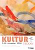 KULTUR. 9-13 november 2015 VECKAN. av, med och för människor med intellektuella funktionsnedsättningar