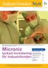 Micronic. lyckad investering för Industrifonden. avgör affären sid 2 Bättre marknad för kunskapsbaserade