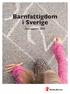 Barnfattigdom i Sverige. Årsrapport 2015