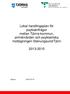 Lokal handlingsplan för psykiatrifrågor mellan Tjörns kommun, primärvården och psykiatriska mottagningen Stenungsund/Tjörn 2013-2015