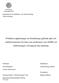 Institutionen för folkhälso- och vårdvetenskap Vårdvetenskap. Linnea Samuelsson. Examinator