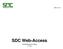 2009-10-28. SDC Web-Access. Installationsanvisning v 2.0.2