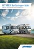 HYMER helintegrerade. HYMER Exsis-i, HYMER B-Klass, HYMER B-Klass SL och HYMER StarLine S.