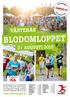 BLODOMLOPPET VÄSTERÅS 31 AUGUSTI 2015. www.blodomloppet.se